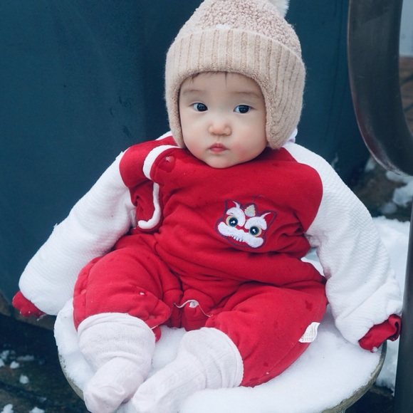 Baby jumper for Chinese new year 6-9m - Picture 4 of 5